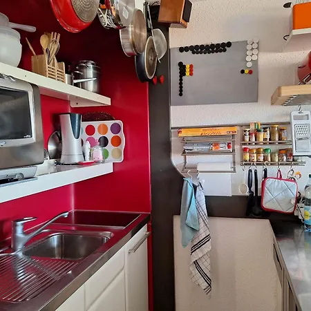 Apartment 2 Pieces 5 Pers. Au Pied Des Pistes Aux Arcs 1800, Balcon, Wifi, Parking - Fr-1-411-888